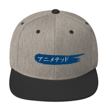Load image into Gallery viewer, Blue Paintbrush logo カタカナで (Snapback Hat)
