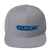 Load image into Gallery viewer, Blue Paintbrush logo カタカナで (Snapback Hat)