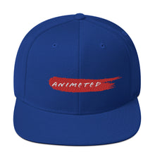 Load image into Gallery viewer, Red Paintbrush logo (Snapback Hat)