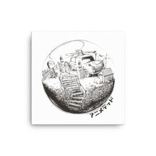 Load image into Gallery viewer, Fishbowl Life (Canvas 12x12)