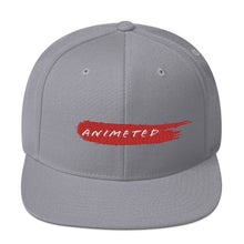 Load image into Gallery viewer, Red Paintbrush logo (Snapback Hat)