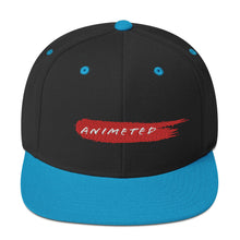 Load image into Gallery viewer, Red Paintbrush logo (Snapback Hat)
