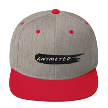 Load image into Gallery viewer, Black Paintbrush logo (Snapback Hat)