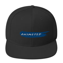 Load image into Gallery viewer, Blue Paintbrush logo (Snapback Hat)