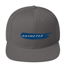 Load image into Gallery viewer, Blue Paintbrush logo (Snapback Hat)