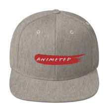 Load image into Gallery viewer, Red Paintbrush logo (Snapback Hat)