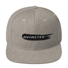 Load image into Gallery viewer, Black Paintbrush logo (Snapback Hat)