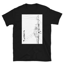 Load image into Gallery viewer, Powerline B/W 電柱 (Unisex T-Shirt)