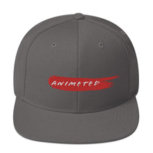 Load image into Gallery viewer, Red Paintbrush logo (Snapback Hat)
