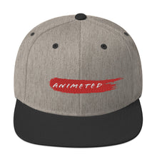Load image into Gallery viewer, Red Paintbrush logo (Snapback Hat)