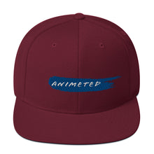 Load image into Gallery viewer, Blue Paintbrush logo (Snapback Hat)