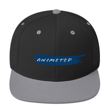 Load image into Gallery viewer, Blue Paintbrush logo (Snapback Hat)