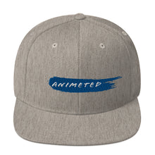 Load image into Gallery viewer, Blue Paintbrush logo (Snapback Hat)