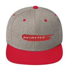 Load image into Gallery viewer, Red Paintbrush logo (Snapback Hat)