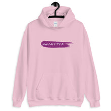 Load image into Gallery viewer, Purple Paintbrush logo (Unisex Hoodie)