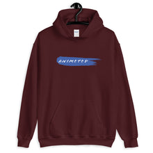 Load image into Gallery viewer, Blue Paintbrush logo (Unisex Hoodie)