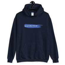 Load image into Gallery viewer, Blue Paintbrush logo (Unisex Hoodie)