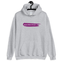 Load image into Gallery viewer, Purple Paintbrush logo (Unisex Hoodie)