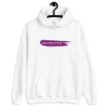 Load image into Gallery viewer, Purple Paintbrush logo (Unisex Hoodie)