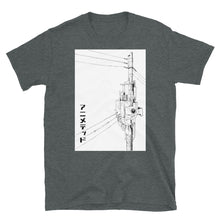 Load image into Gallery viewer, Powerline B/W 電柱 (Unisex T-Shirt)
