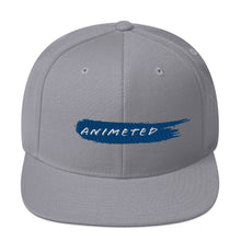 Load image into Gallery viewer, Blue Paintbrush logo (Snapback Hat)
