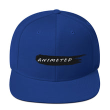 Load image into Gallery viewer, Black Paintbrush logo (Snapback Hat)
