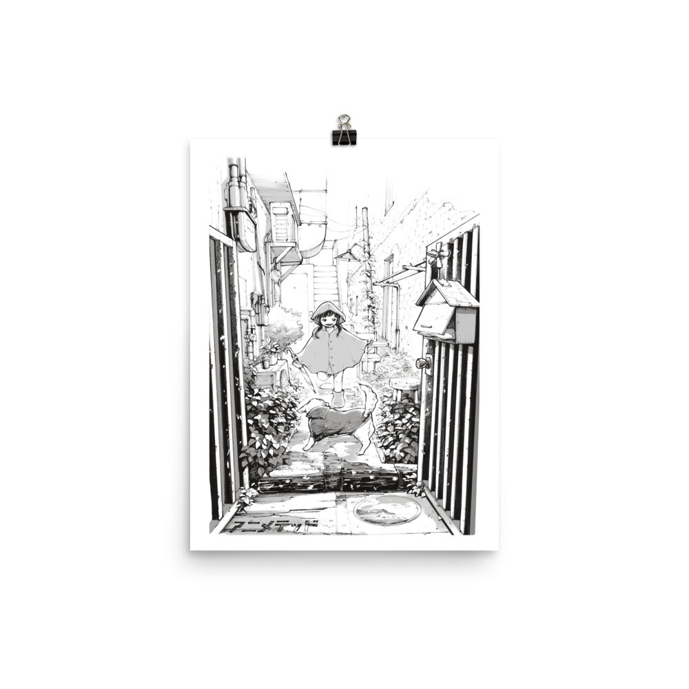Rainy Day (Poster 12x16)
