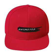 Load image into Gallery viewer, Black Paintbrush logo (Snapback Hat)
