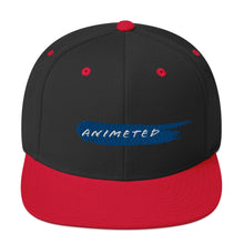 Load image into Gallery viewer, Blue Paintbrush logo (Snapback Hat)
