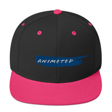 Load image into Gallery viewer, Blue Paintbrush logo (Snapback Hat)
