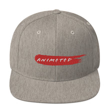 Load image into Gallery viewer, Red Paintbrush logo (Snapback Hat)
