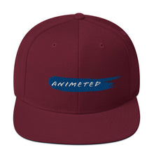 Load image into Gallery viewer, Blue Paintbrush logo (Snapback Hat)
