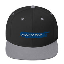 Load image into Gallery viewer, Blue Paintbrush logo (Snapback Hat)

