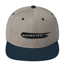 Load image into Gallery viewer, Black Paintbrush logo (Snapback Hat)
