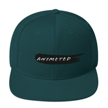 Load image into Gallery viewer, Black Paintbrush logo (Snapback Hat)
