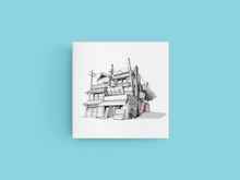 Load image into Gallery viewer, Bookshop 古本屋 (Canvas 12x12)
