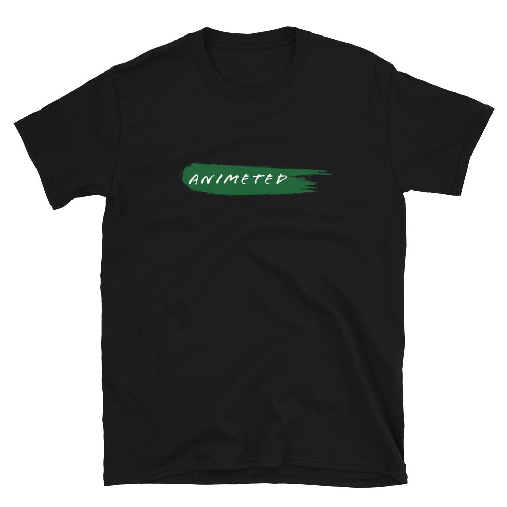 Green Paintbrush logo (Unisex T-Shirt)